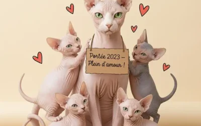 Quand l’histoire se confirme : notre deuxième portée 2023